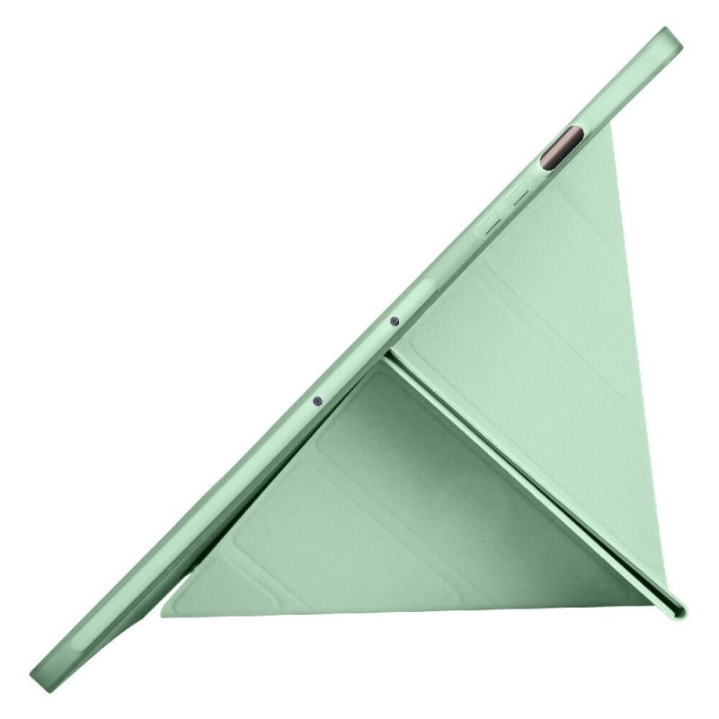 Bal-z Galaxy Tab S10 Plus Kılıf Zore Tri Folding Kalem Bölmeli Standlı Kılıf