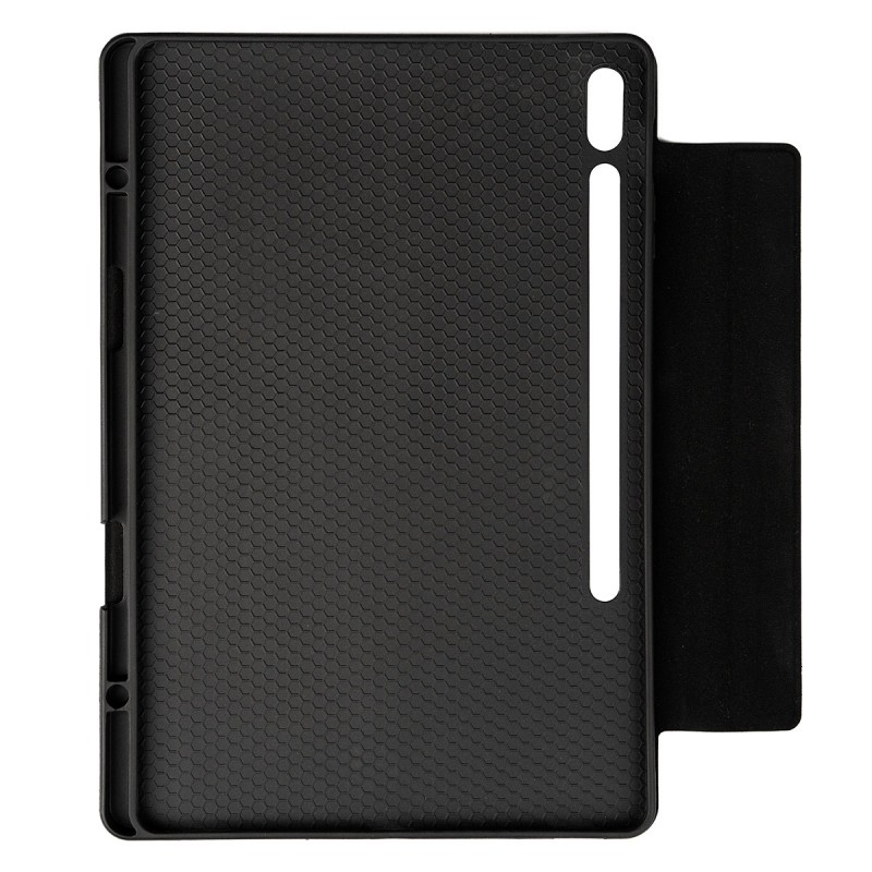 Bal-z Galaxy Tab S10 Ultra Zore Border Keyboard Bluetooh Bağlantılı Standlı Klavyeli Tablet Kılıfı