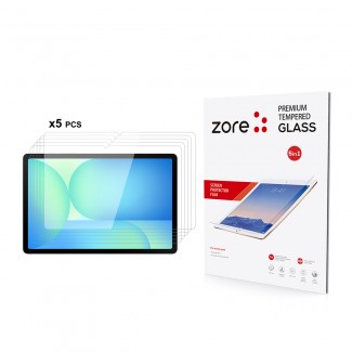Galaxy Tab S10FE Plus Zore 5in1 Tablet Temperli Cam Ekran Koruyucu Galaxy Tab S10FE Plus Zore 5in1 Tablet Temperli Cam Ekran Koruyucu