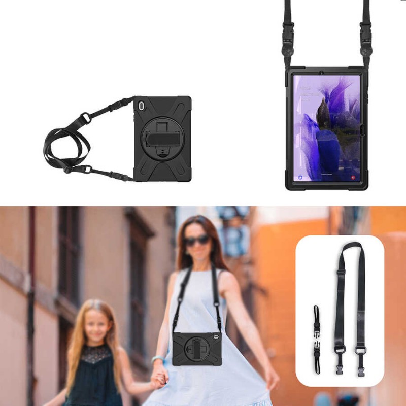 Bal-z Galaxy Tab S7 FE LTE (T737-T736-T733-T730)  Defender Tablet Silikon