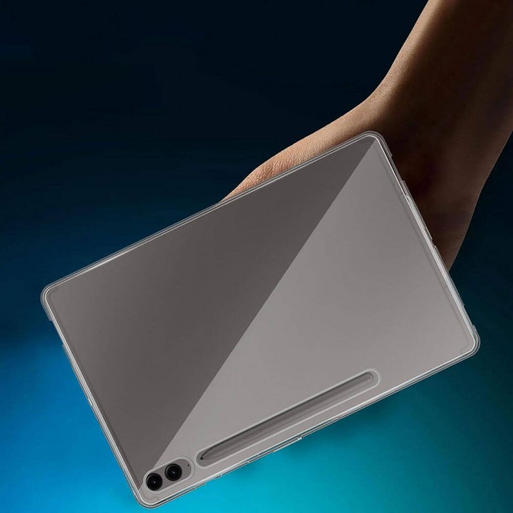 Galaxy Tab S9 FE Plus Kılıf Zore Tablet Süper Silikon Kapak