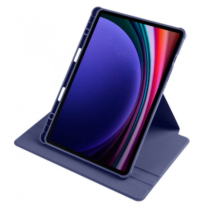 Galaxy Tab S9 Kılıf Zore Termik Kalem Bölmeli Dönebilen Standlı Kılıf