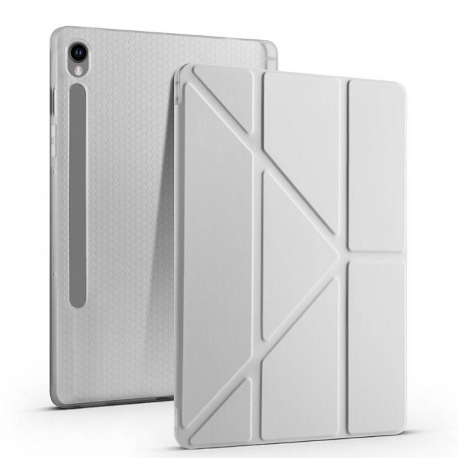 Galaxy Tab S9 Kılıf Zore Tri Folding Kalem Bölmeli Standlı Kılıf Galaxy Tab S9 Kılıf Zore Tri Folding Kalem Bölmeli Standlı Kılıf