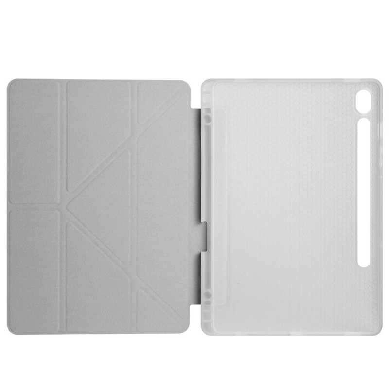 Bal-z Galaxy Tab S9 Kılıf  Tri Folding Kalem Bölmeli Standlı Kılıf