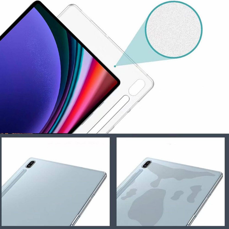 Bal-z Galaxy Tab S9 Plus Kılıf  Tablet Süper Silikon Kapak