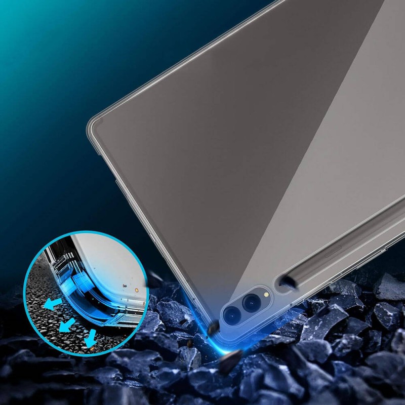 Bal-z Galaxy Tab S9 Plus Kılıf  Tablet Süper Silikon Kapak