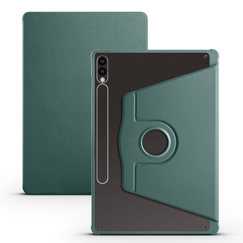 Bal-z Galaxy Tab S9 Plus Kılıf  Termik Kalem Bölmeli Dönebilen Standlı Kılıf