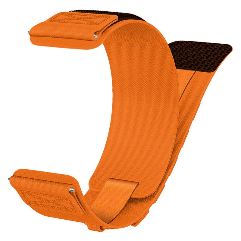 Bal-z Galaxy Watch 42mm  KRD-112 20mm Orbital Örgülü Halat Tasarımlı Naylon Kumaş Hasır Kordon