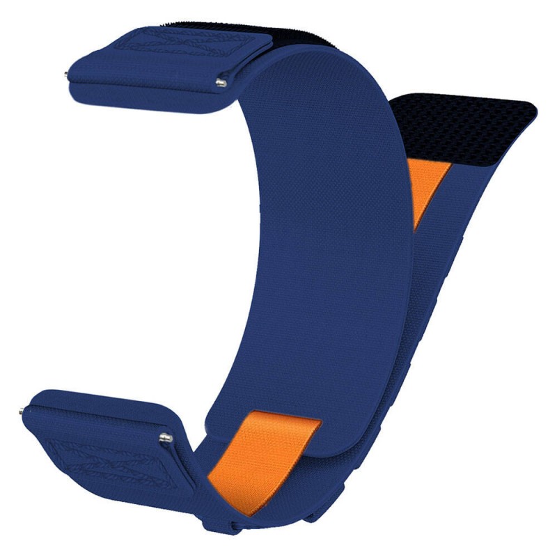 Bal-z Galaxy Watch 42mm  KRD-112 20mm Orbital Örgülü Halat Tasarımlı Naylon Kumaş Hasır Kordon