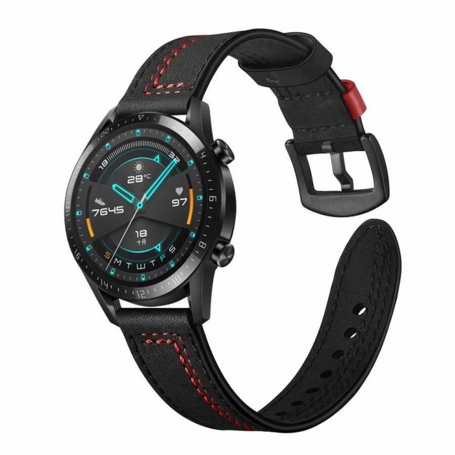 ​​Galaxy Watch 46mm (22mm) KRD-19 Deri Kordon