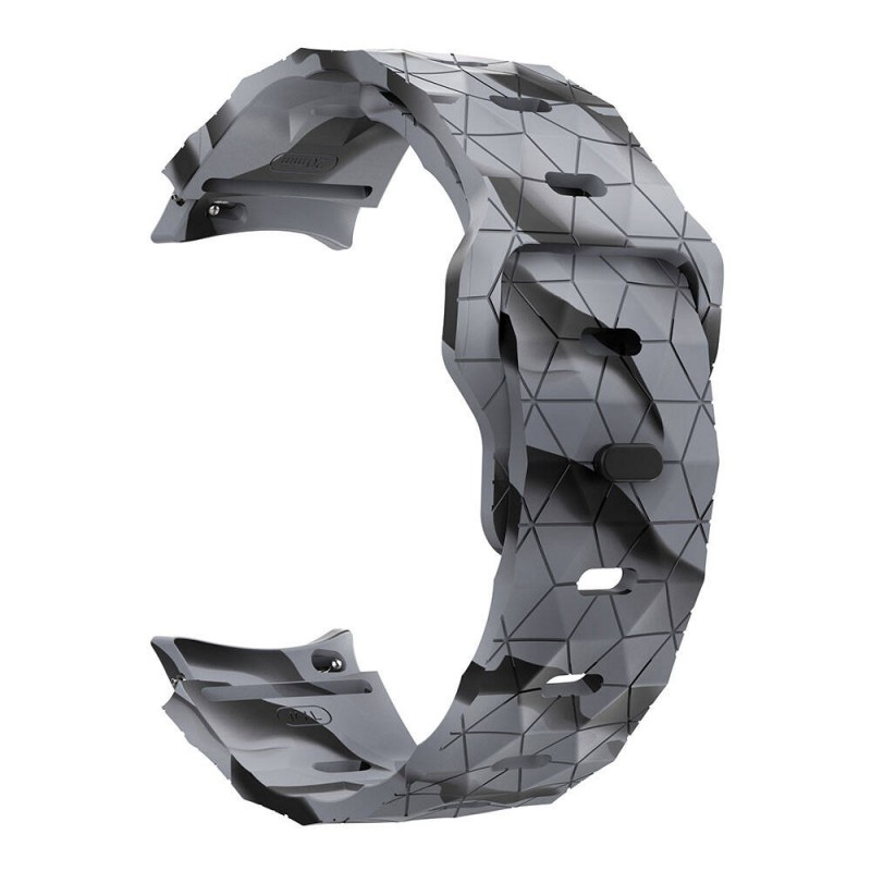 Bal-z Galaxy Watch 5 44mm  KRD-116 20mm Futbol Desenli Spor Tasarımlı Silikon Kordon