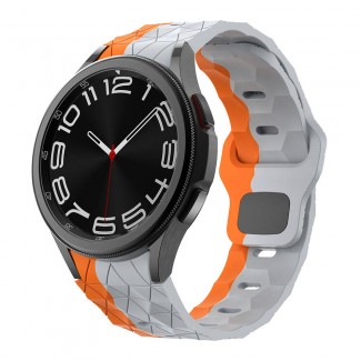 Galaxy Watch 6 40mm Zore KRD-116 20mm Futbol Desenli Spor Tasarımlı Silikon Kordon Galaxy Watch 6 40mm Zore KRD-116 20mm Futbol Desenli Spor Tasarımlı Silikon Kordon