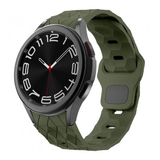 Galaxy Watch 6 44mm Zore KRD-116 20mm Futbol Desenli Spor Tasarımlı Silikon Kordon Galaxy Watch 6 44mm Zore KRD-116 20mm Futbol Desenli Spor Tasarımlı Silikon Kordon