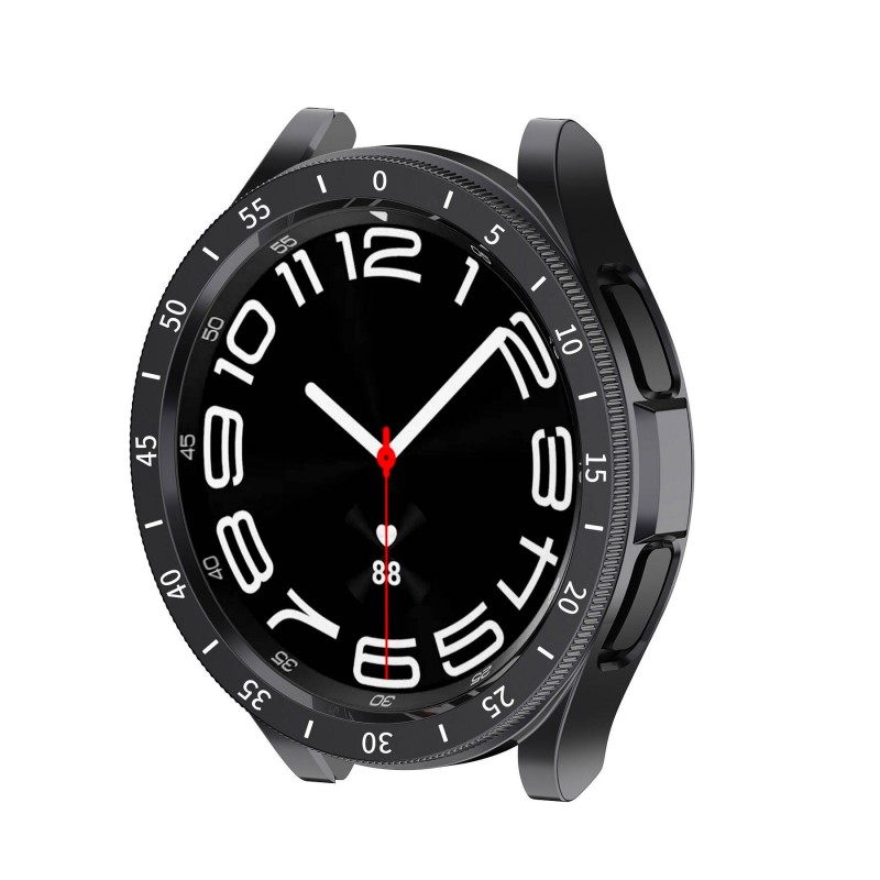 Bal-z Galaxy Watch 6 Classic 47mm Sert PC Kasa ve Ekran Koruyucu  Sport Watch Gard 29