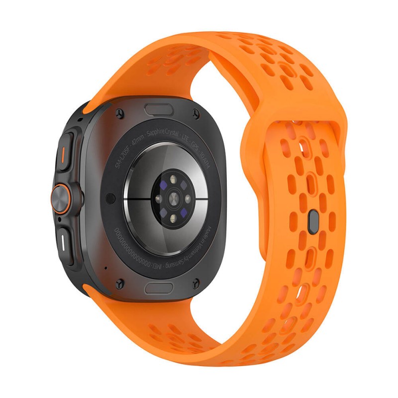 Bal-z Galaxy Watch Ultra 47mm  KRD-119 Delikli Tasarım Silikon Kordon