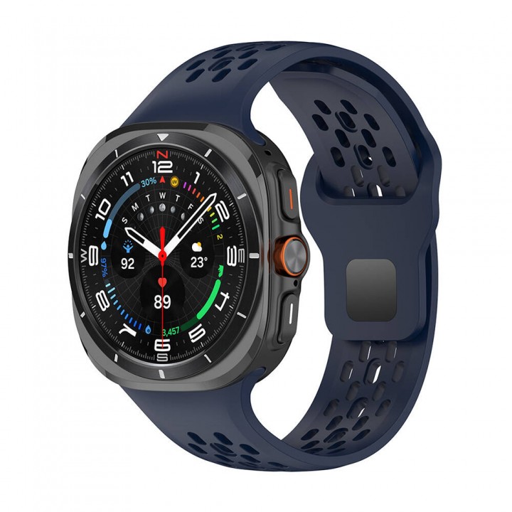 Galaxy Watch Ultra 47mm Zore KRD-119 Delikli Tasarım Silikon Kordon