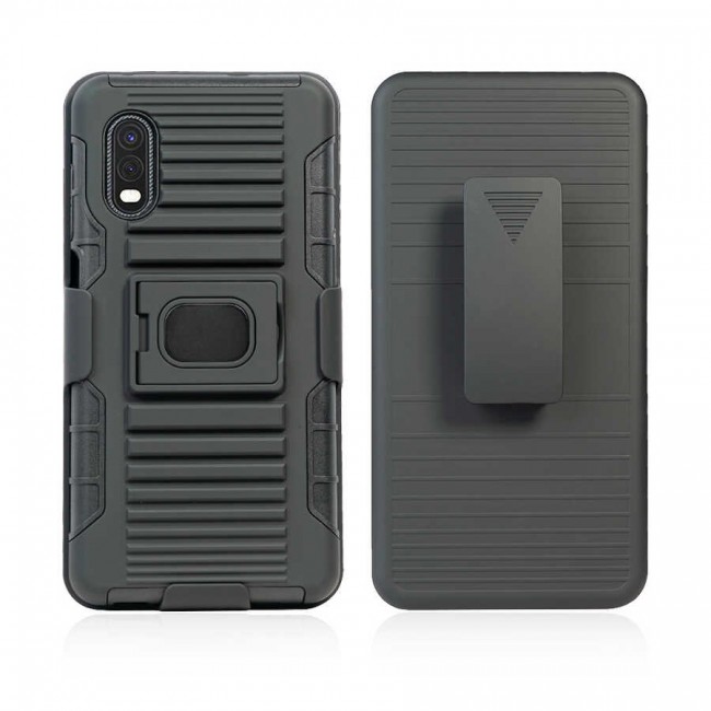 Galaxy XCover Pro Kılıf Zore Double Clip Kapak Galaxy XCover Pro Kılıf Zore Double Clip Kapak