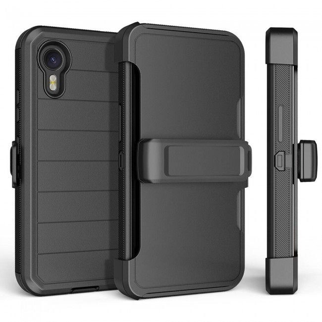 Galaxy XCover7 Pro Kılıf Zore Double Clip Kapak Galaxy XCover7 Pro Kılıf Zore Double Clip Kapak