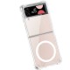 Galaxy Z Flip 3 Kılıf Wireless Şarj Özellikli Airbagli Zore Kıpta Anti Shock Magsafe Kapak Galaxy Z Flip 3 Kılıf Wireless Şarj Özellikli Airbagli Zore Kıpta Anti Shock Magsafe Kapak