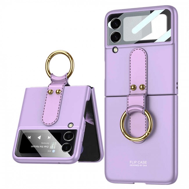 Galaxy Z Flip 3 Kılıf Zore Flip Ring Kıpta Kapak Galaxy Z Flip 3 Kılıf Zore Flip Ring Kıpta Kapak