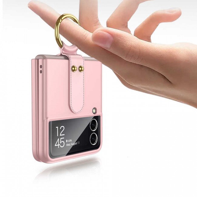 Galaxy Z Flip 3 Kılıf Zore Flip Ring Kıpta Kapak Galaxy Z Flip 3 Kılıf Zore Flip Ring Kıpta Kapak