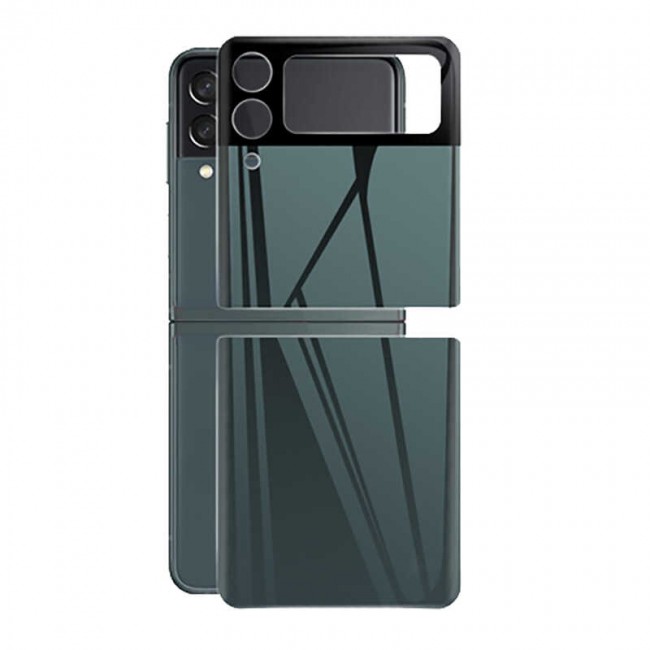 Galaxy Z Flip 3 Zore 3D Standart 2 in 1 Arka Koruyucu Galaxy Z Flip 3 Zore 3D Standart 2 in 1 Arka Koruyucu