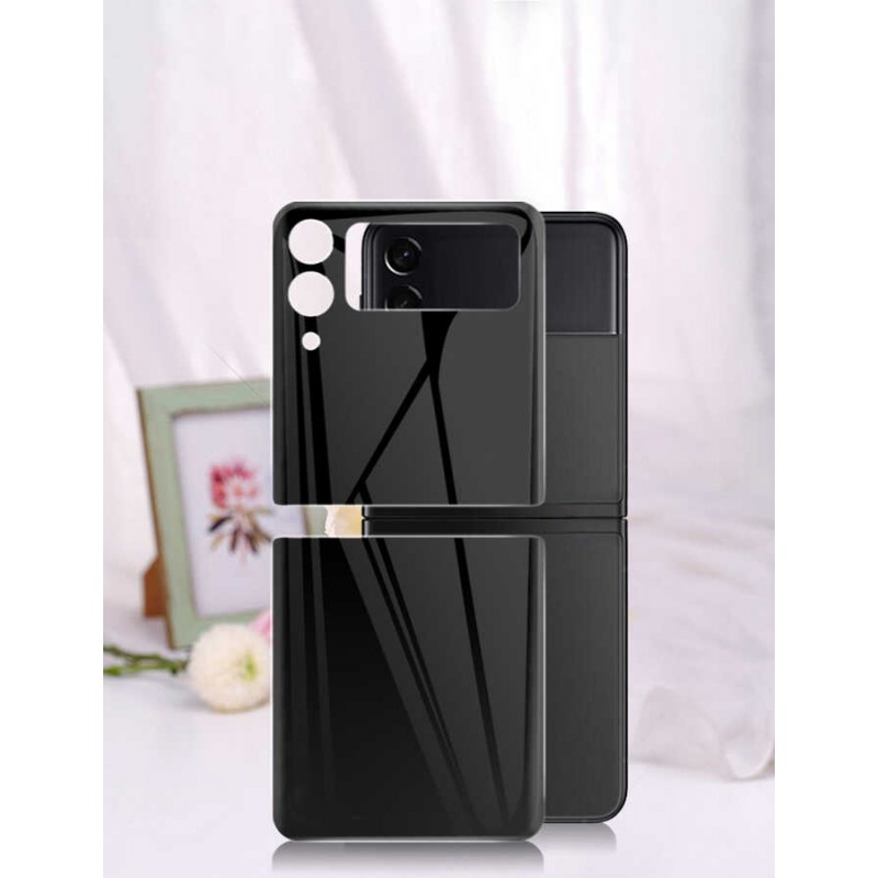 Bal-z Galaxy Z Flip 3  3D Standart 2 in 1 Arka Koruyucu
