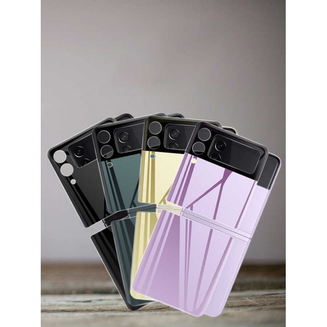 Galaxy Z Flip 3 Zore 3D Standart 2 in 1 Arka Koruyucu Galaxy Z Flip 3 Zore 3D Standart 2 in 1 Arka Koruyucu