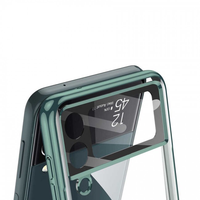 Galaxy Z Flip 4 Kılıf Zore Kıpta Lensli Kapak Galaxy Z Flip 4 Kılıf Zore Kıpta Lensli Kapak
