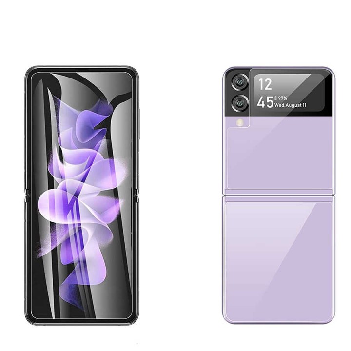 Galaxy Z Flip 4 Zore Narr Tpu Ön Arka Body Ekran Koruyucu