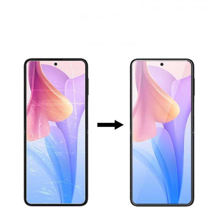 Galaxy Z Flip 4 Zore Narr Tpu Ön Arka Body Ekran Koruyucu