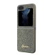Galaxy Z Flip 5 Kılıf Guess Orjinal Lisanslı Yazı Logolu Glitter Flakes Kapak Galaxy Z Flip 5 Kılıf Guess Orjinal Lisanslı Yazı Logolu Glitter Flakes Kapak