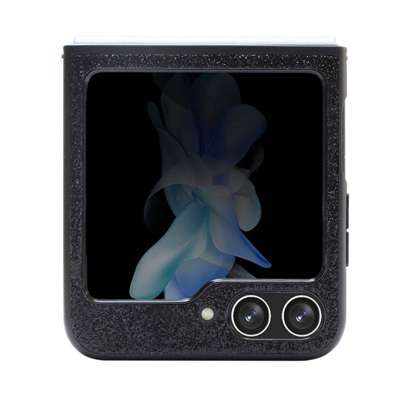 Bal-z Galaxy Z Flip 5 Kılıf Guess Orjinal Lisanslı Yazı Logolu Glitter Script Kapak