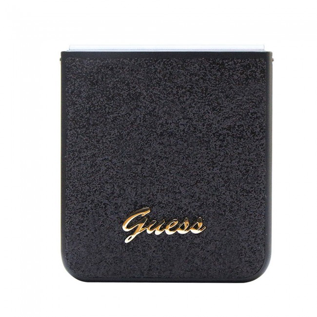 Galaxy Z Flip 5 Kılıf Guess Orjinal Lisanslı Yazı Logolu Glitter Script Kapak Galaxy Z Flip 5 Kılıf Guess Orjinal Lisanslı Yazı Logolu Glitter Script Kapak