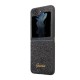 Galaxy Z Flip 5 Kılıf Guess Orjinal Lisanslı Yazı Logolu Glitter Script Kapak Galaxy Z Flip 5 Kılıf Guess Orjinal Lisanslı Yazı Logolu Glitter Script Kapak