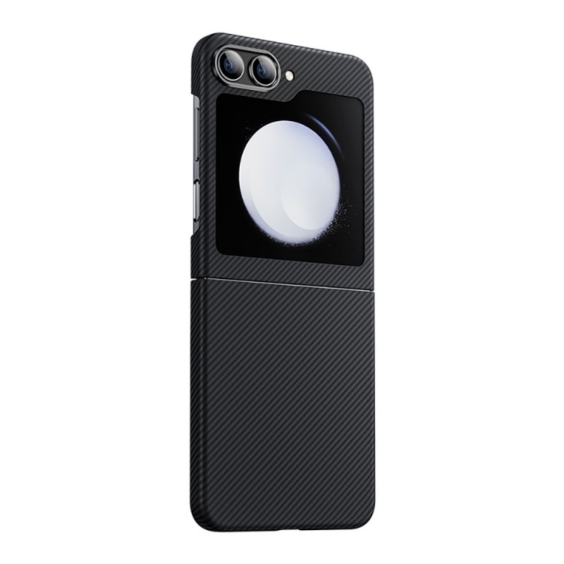 Bal-z Galaxy Z Flip 5 Kılıf Karbon Fiber Benks Essential ArmorAir 600D Kevlar Kapak