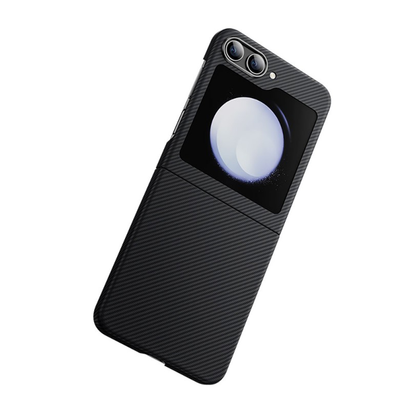 Bal-z Galaxy Z Flip 5 Kılıf Karbon Fiber Benks Essential ArmorAir 600D Kevlar Kapak