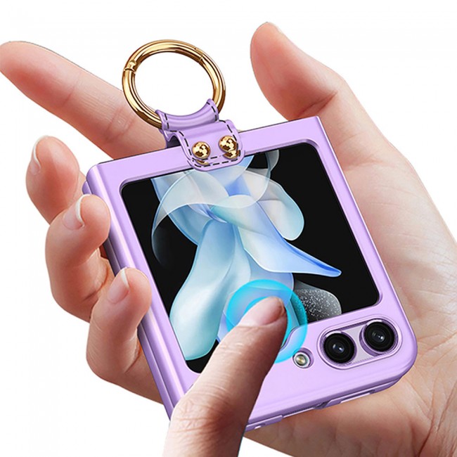 Galaxy Z Flip 5 Kılıf Zore Kıpta Yüzüklü Flip Sert Kapak Galaxy Z Flip 5 Kılıf Zore Kıpta Yüzüklü Flip Sert Kapak
