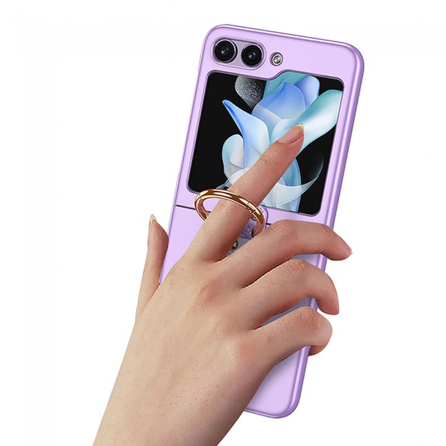 Galaxy Z Flip 5 Kılıf Zore Kıpta Yüzüklü Flip Sert Kapak Galaxy Z Flip 5 Kılıf Zore Kıpta Yüzüklü Flip Sert Kapak