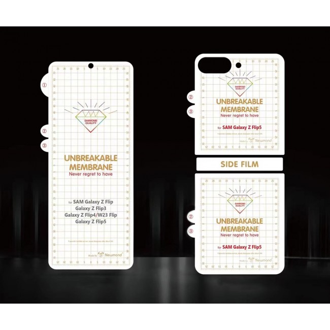 Galaxy Z Flip 5 Zore Narr Tpu Çiftli Body Ekran Koruyucu Galaxy Z Flip 5 Zore Narr Tpu Çiftli Body Ekran Koruyucu