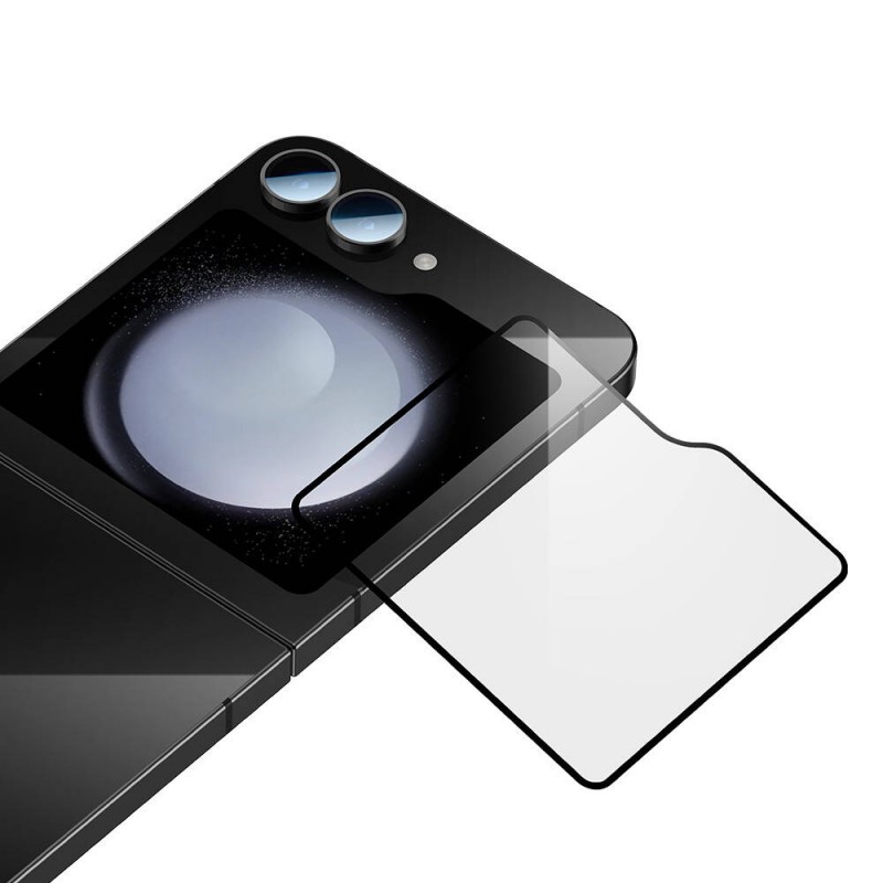 Bal-z Galaxy Z Flip 6 Benks Glass Warrior HD Cam Ekran Koruyucu + Kolay Uygulama Aparatlı