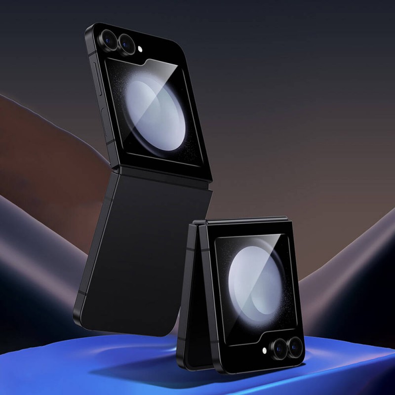 Bal-z Galaxy Z Flip 6 Benks Glass Warrior HD Cam Ekran Koruyucu + Kolay Uygulama Aparatlı