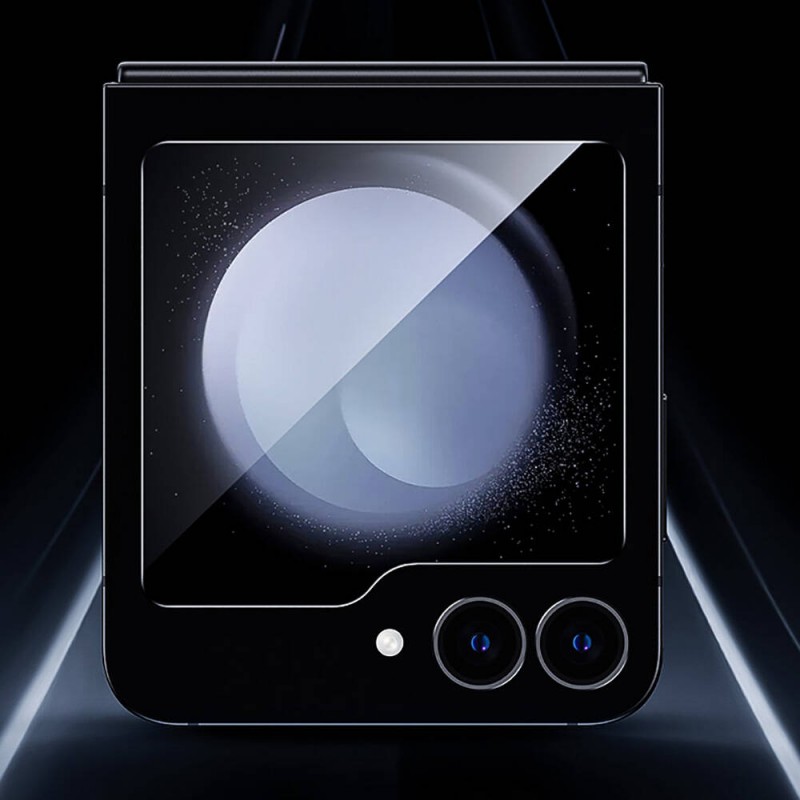 Bal-z Galaxy Z Flip 6 Benks Glass Warrior HD Cam Ekran Koruyucu + Kolay Uygulama Aparatlı