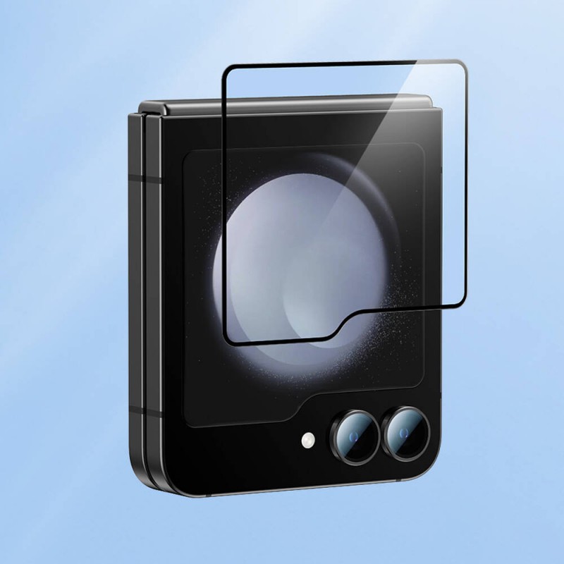 Bal-z Galaxy Z Flip 6 Benks Ultra Shield Ekran Koruyucu + Kolay Uygulama Aparatlı