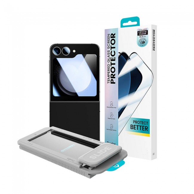 Galaxy Z Flip 6 Benks Ultra Shield Ekran Koruyucu + Kolay Uygulama Aparatlı Galaxy Z Flip 6 Benks Ultra Shield Ekran Koruyucu + Kolay Uygulama Aparatlı