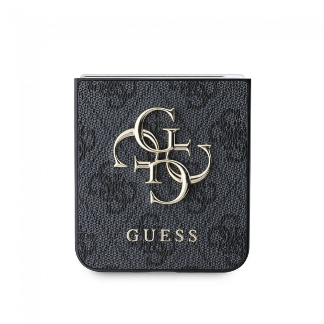 Galaxy Z Flip 6 Kılıf Guess Orjinal Lisanslı Leather Metal Logo Kapak Galaxy Z Flip 6 Kılıf Guess Orjinal Lisanslı Leather Metal Logo Kapak