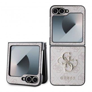 Galaxy Z Flip 6 Kılıf Guess Orjinal Lisanslı Leather Metal Logo Kapak Galaxy Z Flip 6 Kılıf Guess Orjinal Lisanslı Leather Metal Logo Kapak