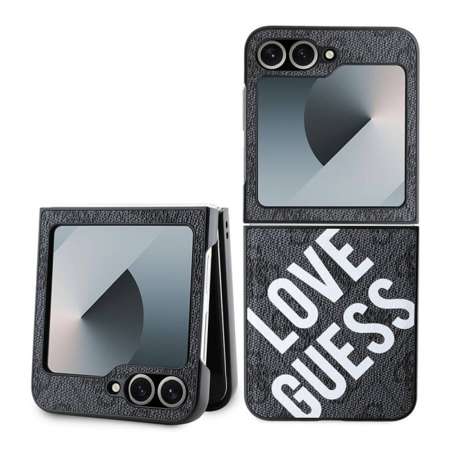 Galaxy Z Flip 6 Kılıf Guess Orjinal Lisanslı Magsafe Şarj Özellikli Love Guess Printing Kapak Galaxy Z Flip 6 Kılıf Guess Orjinal Lisanslı Magsafe Şarj Özellikli Love Guess Printing Kapak