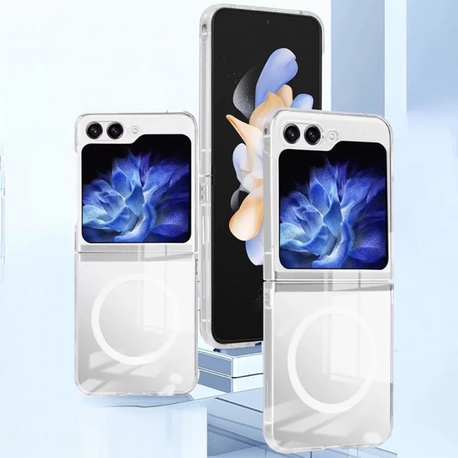 Galaxy Z Flip 6 Kılıf Kamera Korumalı M-safe Sert PC Zore Porto Kapak Galaxy Z Flip 6 Kılıf Kamera Korumalı M-safe Sert PC Zore Porto Kapak