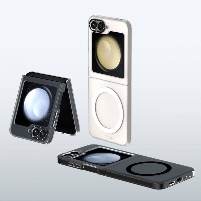 Galaxy Z Flip 6 Kılıf Magsafe Şarj Özellikli Youngkit Hidden Sand Serisi Kapak Galaxy Z Flip 6 Kılıf Magsafe Şarj Özellikli Youngkit Hidden Sand Serisi Kapak
